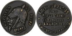 World Coins - France, Medal, satirique, Napoléon le Petit, La Lacheté, 1870, Bronze