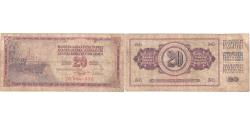 World Coins - Yugoslavia, 20 Dinara, 1974-12-19, VG(8-10)