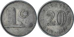 World Coins - Malaysia, 20 Sen, 1977