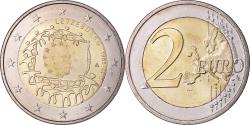World Coins - Luxembourg, 2 Euro, Drapeau européen, 2015, Utrecht, , Bi-Metallic