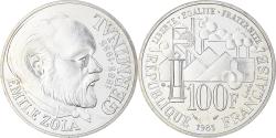 World Coins - Coin, France, Émile Zola - Germinal, 100 Francs, 1985, Paris, BU,