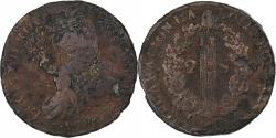 World Coins - France, Louis XVI, 2 Sols, 1792/1, Orléans, Copper, , Gadoury:25