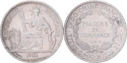 World Coins - French Indochina, Piastre, 1901, Paris, Silver, , KM:5a.1