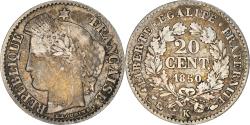 World Coins - Coin, France, Cérès, 20 Centimes, 1850, Bordeaux, , Silver, KM:758.3