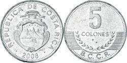 World Coins - Coin, Costa Rica, 5 Colones, 2008