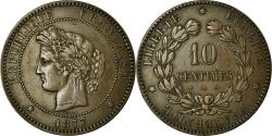 World Coins - Coin, France, Cérès, 10 Centimes, 1877, Paris, , Bronze, KM:815.1