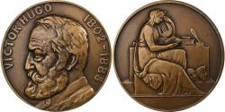 World Coins - France, Medal, Victor Hugo, MDP, Bronze, Lamourdedieu,