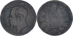 World Coins - Coin, Italy, 5 Centesimi, 1867