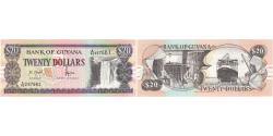 World Coins - Guyana, 20 Dollars, UNC(65-70)