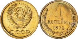 World Coins - Coin, Russia, Kopek, 1979, Saint-Petersburg, , Brass, KM:126a