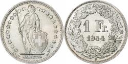 World Coins - Switzerland, Franc, 1944, Bern, , Silver, KM:24