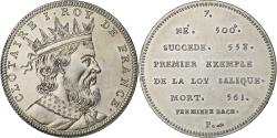 World Coins - France, Medal, Roi de France, Clotaire Ier, Copper-nickel, Piéfort,