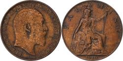 World Coins - Great Britain, Edward VII, Farthing, 1910, Bronze, , KM:792