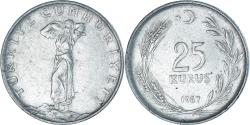 World Coins - Coin, Turkey, 25 Kurus, 1967