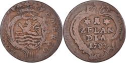 World Coins - Coin, Netherlands, ZEELAND, Duit, 1787, Middelbourg, , Copper, KM:101.1