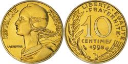 World Coins - Coin, France, Marianne, 10 Centimes, 1998, Paris, FDC,