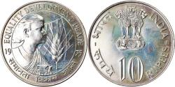 World Coins - Coin, INDIA-REPUBLIC, 10 Rupees, 1975, Mumbai, Bombay, , Copper-nickel