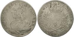 World Coins - Coin, France, Louis XV, 1/2 Écu aux branches d'olivier, 1/2 ECU, 44 Sols, 1726