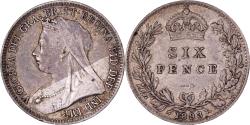 World Coins - United Kingdom, Victoria, 6 Pence, 1893, Silver, , KM:779