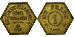 World Coins - Coin, France, Aciéries de Longwy, Hôtel Economat, Longwy, 1 Franc, 1883