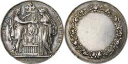 World Coins - France, Médaille de mariage, Mariage Chrétien, Silver,