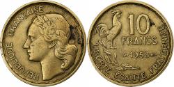 World Coins - France, 10 Francs, Guiraud, 1958, Paris, Cupro-Aluminium,