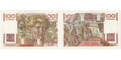 World Coins - France, 100 Francs, Jeune Paysan, A.263, 1948, K.278, AU(55-58), Fayette:28.20