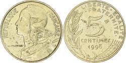 World Coins - France, Marianne, 5 Centimes, 1997, Monnaie de Paris,