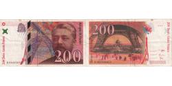 World Coins - France, 200 Francs, Eiffel, 1999, R084956655, AU(50-53), Fayette:75.5, KM:159b