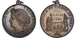 World Coins - France, Medal, Troisième République, Souvenir du Tirage au Sort, Classe, 1890