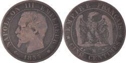World Coins - Coin, France, Napoleon III, Napoléon III, 5 Centimes, 1855, Marseille