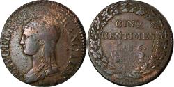 World Coins - Coin, France, Dupré, 5 Centimes, 1797, Strasbourg, , Bronze, KM:640.4