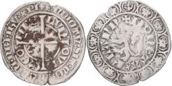 World Coins - Coin, France, Flanders, Louis II de Mâle, Gros, 1346-1384, , Silver