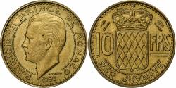 World Coins - Monaco, Rainier III, 10 Francs, 1950, Aluminum-Bronze, , Gadoury:MC