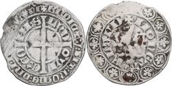 World Coins - Coin, France, Flanders, Louis II de Mâle, Gros, 1346-1384, , Silver