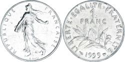 World Coins - Coin, France, Semeuse, Franc, 1999, Paris, O.Roty, , Nickel, KM:925.1