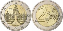 World Coins - Germany, 2 Euro, 2016, Karlsruhe, Bi-Metallic, , KM:New