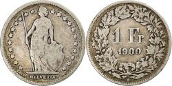 World Coins - Switzerland, Franc, 1900, Bern, Silver, , KM:24