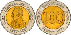 World Coins - Coin, Ecuador, 100 Sucres, 1997, , Bi-Metallic, KM:101