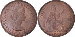 World Coins - Coin, Great Britain, Elizabeth II, Penny, 1962, , Bronze, KM:897