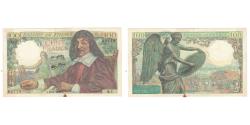 World Coins - France, 100 Francs, Descartes, 1942, Q.1, EF(40-45), Fayette:27.1, KM:101a