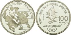 World Coins - Coin, France, 100 Francs, 1991, , Silver, KM:993, Gadoury:C16