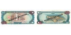 World Coins - Banknote, Dominican Republic, 500 Pesos Oro, 1994, 1994, Specimen, KM:137s2