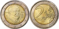 World Coins - Italy, 2 Euro, Giovanni Pascoli, 2012, Rome, , Bi-Metallic, KM:355