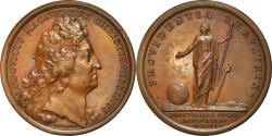 World Coins - France, Medal, Louis XIV, Edit contre le Luxe, History, 1700, Mauger,
