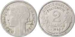 World Coins - Coin, France, Morlon, 2 Francs, 1945, Beaumont le Roger, , Aluminum