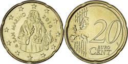World Coins - San Marino, 20 Euro Cent, 2016, Rome, , Brass, KM:New