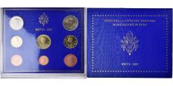 World Coins - Vatican, Euro-Set, 2007, Rome, Rome, Benoit XVI.FDC BU,
