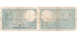 World Coins - France, 10 Francs, Minerve, 1940-10-17, D.77860, VF(20-25)