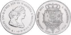 World Coins - Kingdom of Etruria, Charles Louis, 10 Lire, 1807, Florence, Silver,